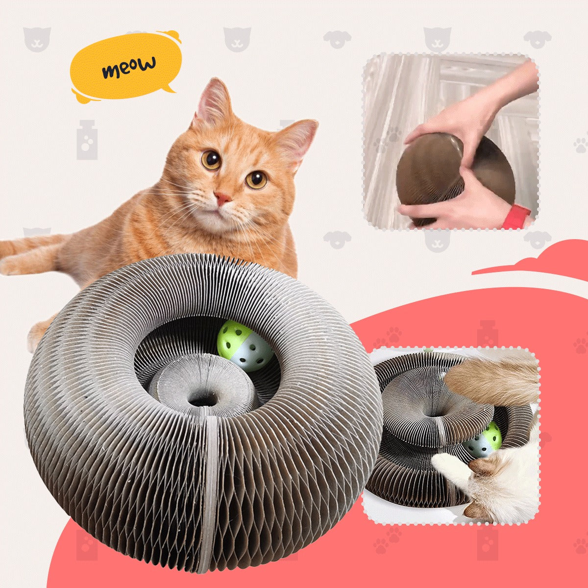 Kedi Oyun Topu Ve Eğlence Seti